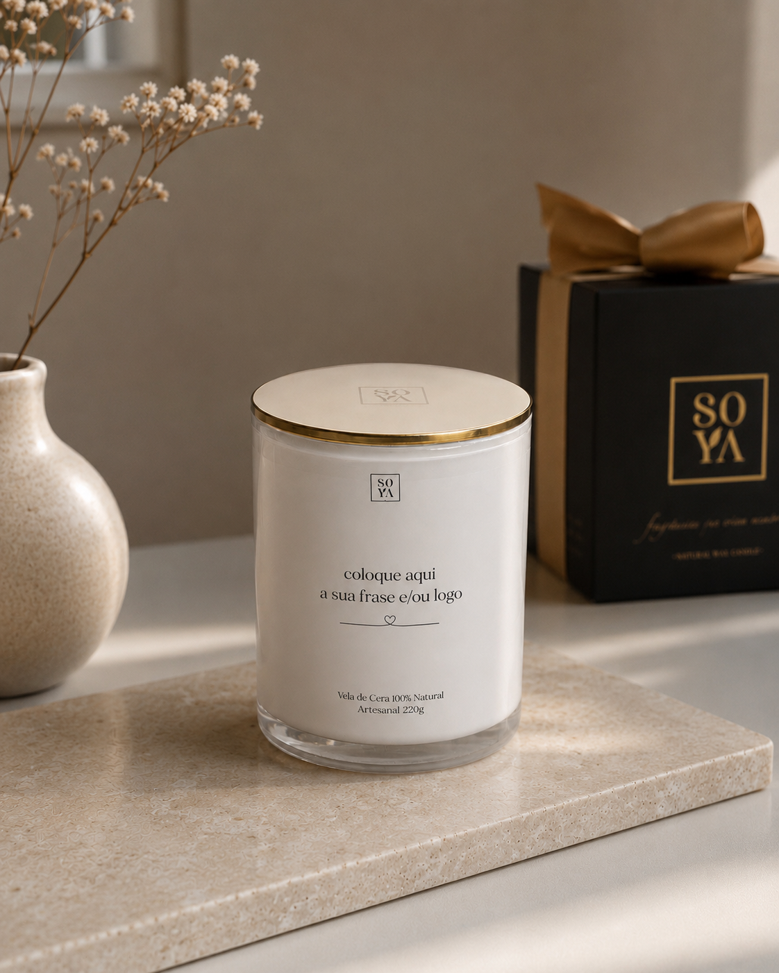 Vela Aromática - Personalizável