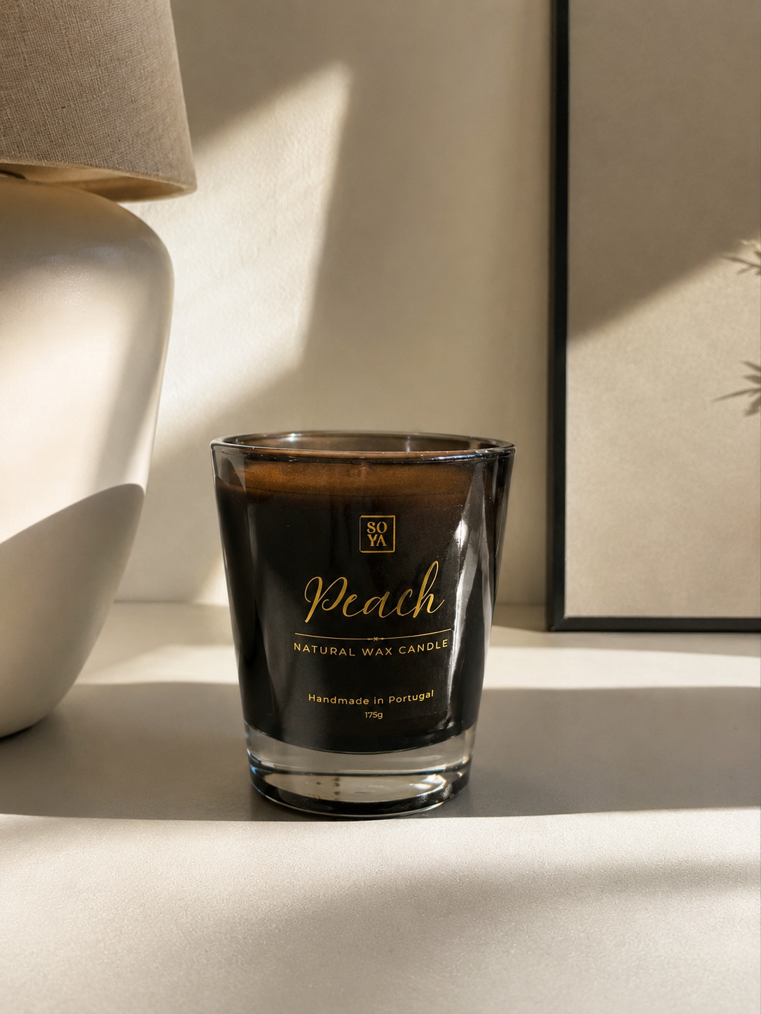 Pack Candeeiro + Vela Aromática (Preto)