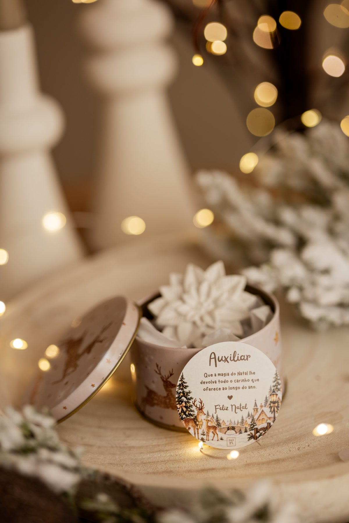 Xmas Flower Personalizada | Natal