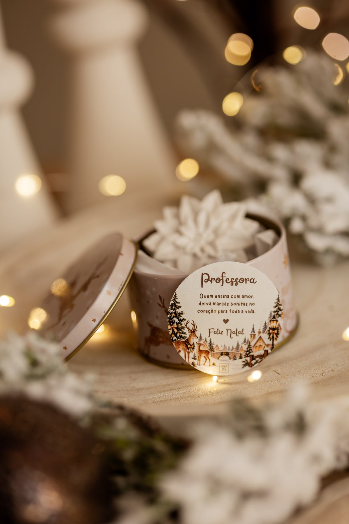 Xmas Flower Personalizada | Natal