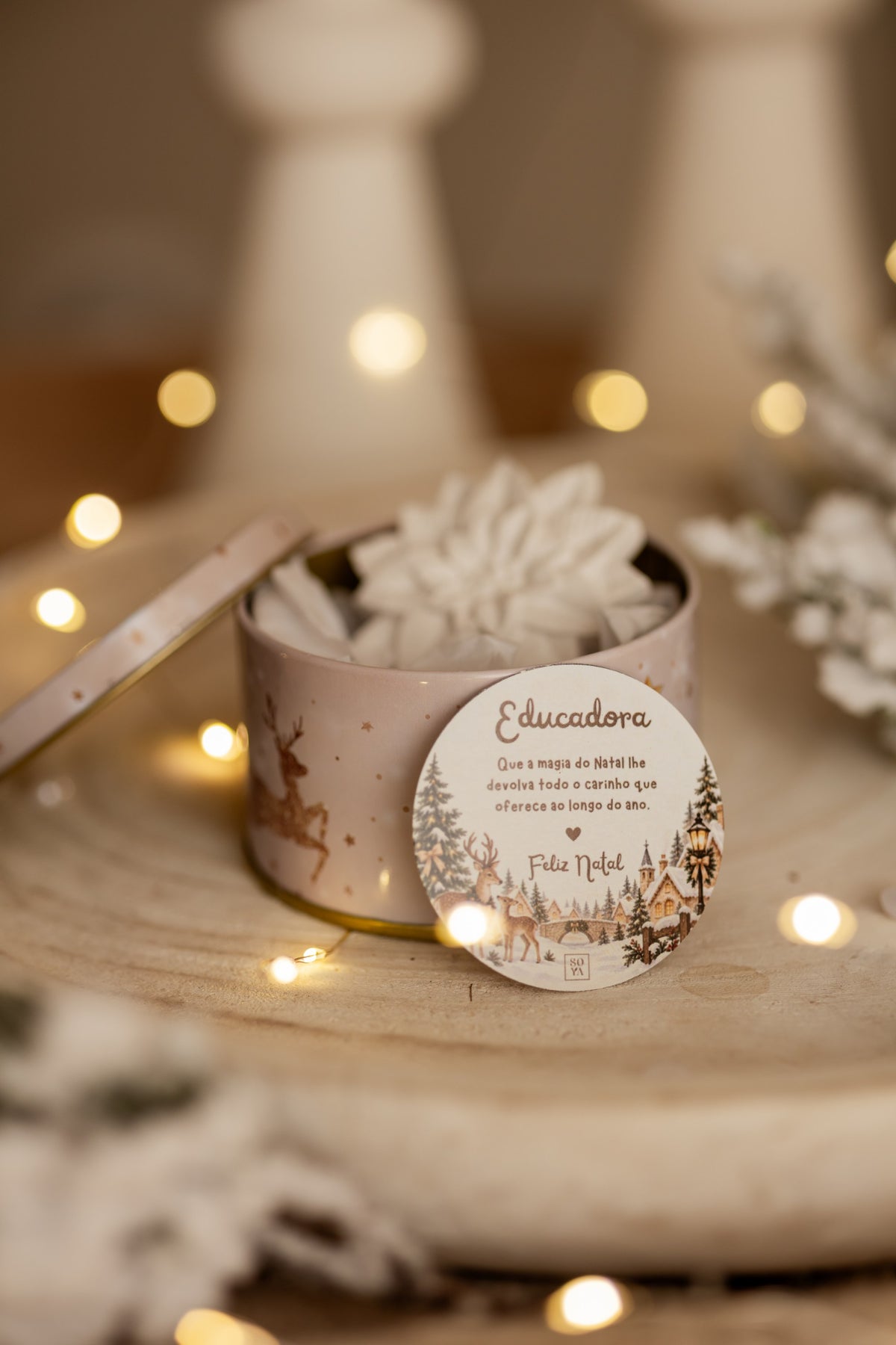 Xmas Flower Personalizada | Natal