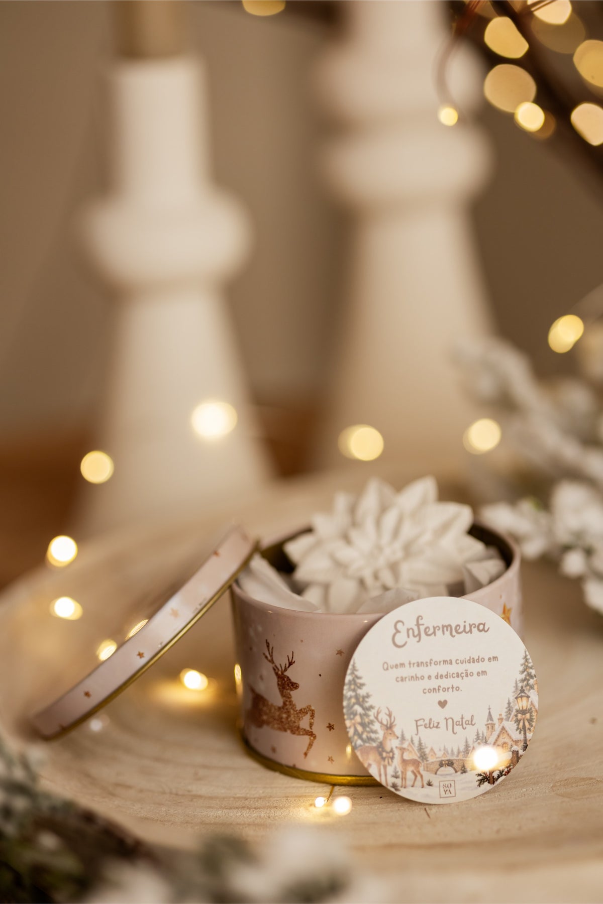 Xmas Flower Personalizada | Natal